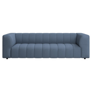 Bellagio Sofa, Capri Fabric 3233 Blue, W 244 cm