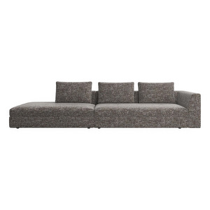 Bergamo Sofa, Tuscany Fabric 3202 Brown, W 333 cm Bergamo Sofa, Tuscany Fabric 3202 Brown, W 333 cm