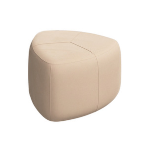 Bermuda Footstool, Bologna Fabric 3254 Sand, W 56 cm Bermuda Footstool, Bologna Fabric 3254 Sand, W 56 cm