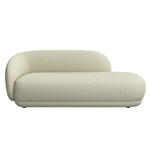 Bolzano Chaise Longue, Lazio Fabric 3092 Light Green, W 176 cm Bolzano Chaise Longue, Lazio Fabric 3092 Light Green, W 176 cm