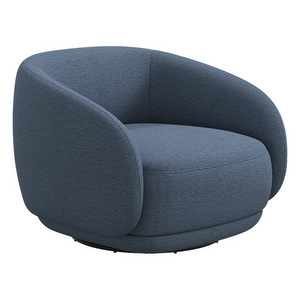 Bolzano Armchair, Capri Fabric 3233 Blue, Swivel Function Bolzano Armchair, Capri Fabric 3233 Blue, Swivel Function