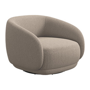Bolzano Armchair, Lazio Fabric 3091 Beige, Swivel Function Bolzano Armchair, Lazio Fabric 3091 Beige, Swivel Function