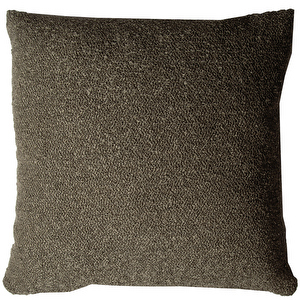 Bouclé single -tyyny, oliivi, 43 x 43 cm