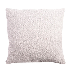 Bouclé Single -tyyny, kermanvalkoinen, 43 x 43 cm