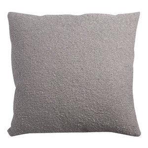 Bouclé single -tyyny, vaaleanharmaa, 58 x 58 cm