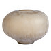 Bubble-vaasi, beige, K 25 cm