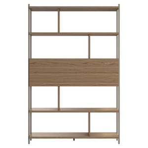 Calgary Shelf, Oak / Ash Grey, 124 x 190 cm