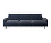 Carlton Sofa, Napoli Fabric 2257 Blue, W 240 cm
