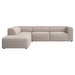 Carmo-kulmasohva, Capri-kangas 3230 beige, L 286 cm