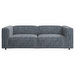 Carmo Sofa, Tuscany Fabric 3206 Blue, W 218 cm
