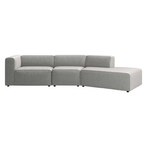Carmo Sofa, Ravello Fabric 3222 Grey, W 322 cm