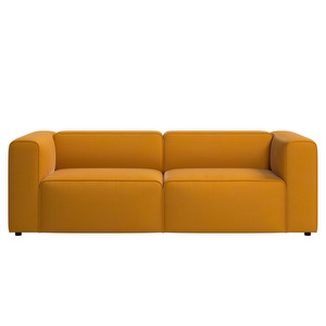 Carmo Sofa, Bologna Fabric 3255 Mustard, W 218 cm