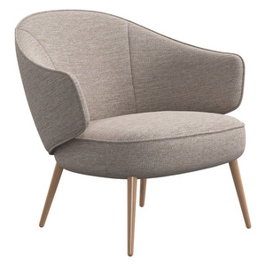 Charlotte Armchair, Capri Fabric 3230 Beige / Oak Charlotte Armchair, Capri Fabric 3230 Beige / Oak