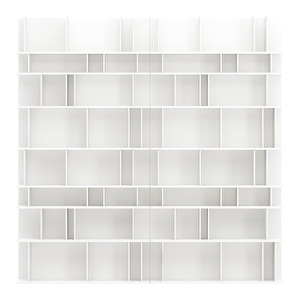 Como Shelf, White, 205 x 205 cm