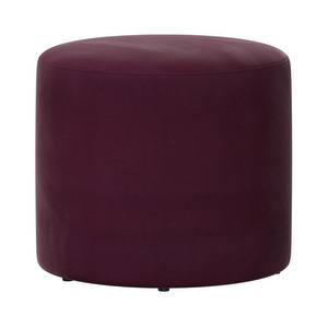 Eden Footstool, Bologna Fabric 3258 Crerry Red, ⌀ 45 cm Eden Footstool, Bologna Fabric 3258 Crerry Red, ⌀ 45 cm