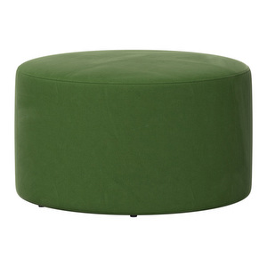 Eden Footstool, Bologna Fabric 3257 Olive Green, ⌀ 70 cm Eden Footstool, Bologna Fabric 3257 Olive Green, ⌀ 70 cm