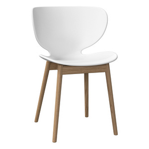 Hamilton Chair, White / Oak
