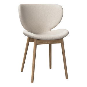 Hamilton Chair, Lazio Fabric 3090 White / Oak