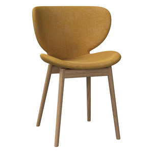 Hamilton Chair, Tomelilla Fabric 3143 Mustard / Oak