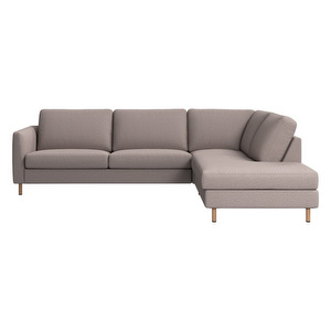 Indivi Corner Sofa, Capri Fabric 3231 Sand, W 267 cm