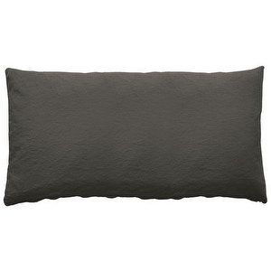 Linen Washed -tyyny, harmaa, 50 x 90 cm