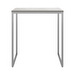Lugo Coffee Table, Smoke Ceramic / Steel Leg, 48 x 48 cm