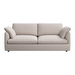 Milano-sohva, Arezzo-kangas 3331 beige, L 195 cm