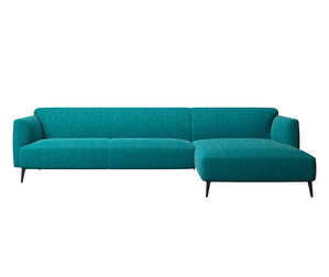 Modena Chaise Sofa, Napoli Fabric 2253 Turquoise, W 267,5 cm Modena Chaise Sofa, Napoli Fabric 2253 Turquoise, W 267,5 cm