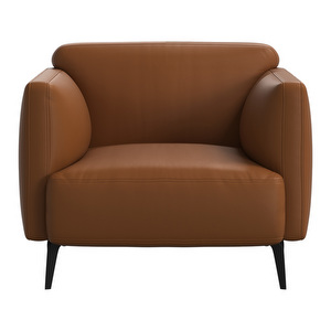 Modena-nojatuoli, Nordic Grain -nahka 5134 caramel