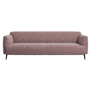 Modena Sofa, Tuscany Fabric 3207 Burgundy, W 218 cm