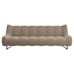 Nawabari Sofa, Lazio Fabric 3096 Brown, W 239 cm