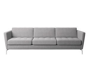 Osaka Sofa, Bristol Fabric 3060 Light Grey, W 242 cm Osaka Sofa, Bristol Fabric 3060 Light Grey, W 242 cm