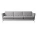 Osaka Sofa, Bristol Fabric 3060 Light Grey, W 242 cm