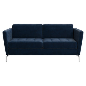 Osaka Sofa, Ravello Fabric 3225 Dark Blue, W 170 cm