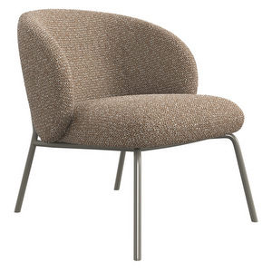 Princeton Lounge Chair, Avellino Fabric 3251 Golden Beige