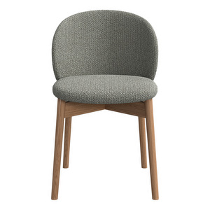 Princeton Chair, Rimini Fabric 3086 Green / Natural Oak, H 76 cm