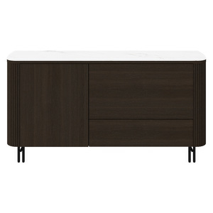 Santiago-senkki, valkoinen keramiikka / tumma tammi, L 150 cm Santiago-senkki, valkoinen keramiikka / tumma tammi, L 150 cm