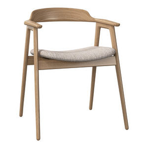 Seoul Chair, Capri Fabric 3230 Beige / Oak