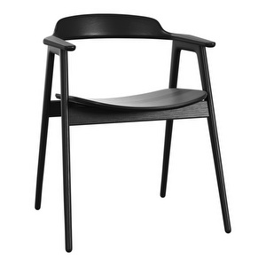 Seoul Chair, Black Oak