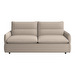 Southampton Sofa Bed, Lazio Fabric 3091 Beige, W 182 cm