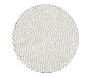 Structure-matto, harmaa/valkoinen, ø 250 cm