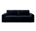 Taylor Sofa Bed, Velvet Fabric 3031 Blue, W 222 cm