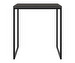 Lugo Coffee Table, Dark Marble, 48 x 48 cm