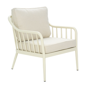 Colville-nojatuoli, beige / pearl white