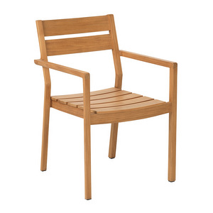 Delia-tuoli käsinojilla, tiikki