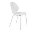 Basil Chair, White Regen Leather