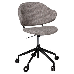 Holly-työtuoli, Kalix-kangas harmaa/musta