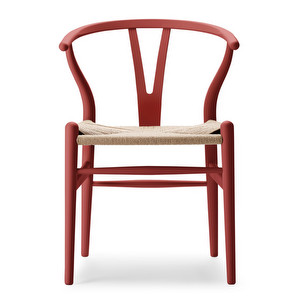 CH24 Wishbone -tuoli, soft Falu, luonnollisenvärinen istuin CH24 Wishbone -tuoli, soft Falu, luonnollisenvärinen istuin