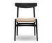 CH23 Chair, Black Oak / Natural
