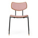 VLA26 Vega Chair, Lacquered Oak / Pink